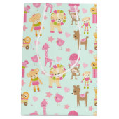 かわいいお洒落動物のおもちゃ ミディアムペーパーバッグ (裏面)