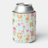 かわいいお洒落動物のおもちゃ 缶クーラー (缶裏面)