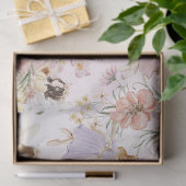 かわいいお洒落妖精の山花園牧草地 薄葉紙 (ギフト)