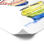 かわいいお洒落本おたく ポスター (角)