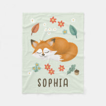 かわいいお洒落森キツネキッズ秋