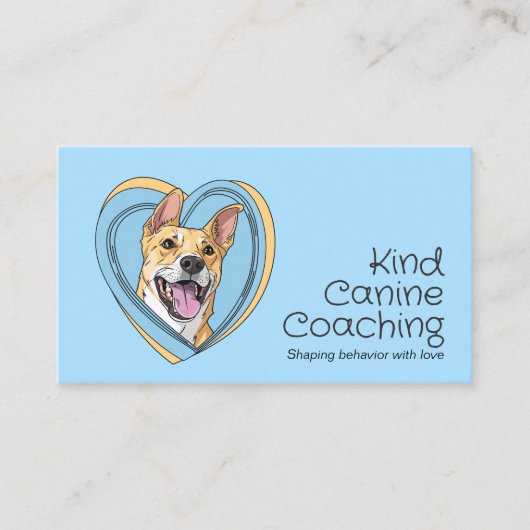 かわいいお洒落犬のトレーナー 名刺
