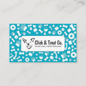 かわいいお洒落犬のトレーナー 名刺 (正面)