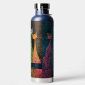 かわいいお洒落猫の名前 ウォーターボトル (左面)