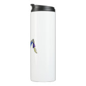 かわいいお洒落踊り牛 タンブラー (回転右)