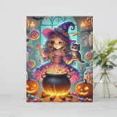 かわいいお洒落魔女ハロウィーントリートスクラップブック (スタンド正面)