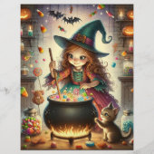 かわいいお洒落魔女ハロウィーントリートスクラップブック (裏面)