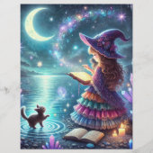 かわいいお洒落魔女ハロウィーン魔法スクラップブック (正面)