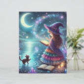 かわいいお洒落魔女ハロウィーン魔法スクラップブック (スタンド正面)