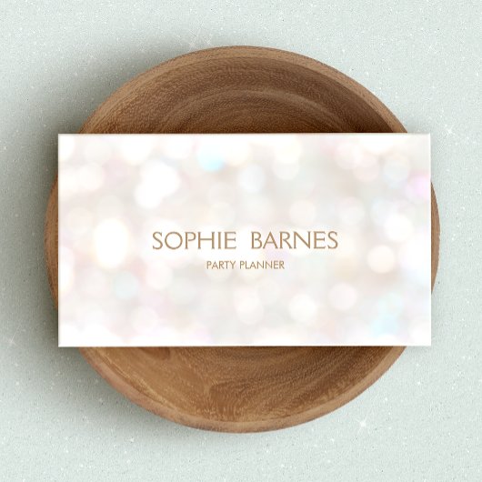 かわいいお洒落《写真》ぼけ味イベントパーティープランナー 名刺