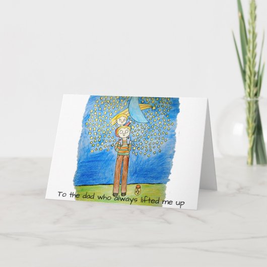 かわいいお父さんの日のカード カード (正面)