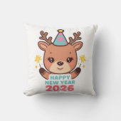 かわいいお祭り新年枕2026 クッション (正面)