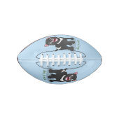 かわいいお腹が空いたタスマニアのデビルイラストレーション アメリカンフットボール (正面)