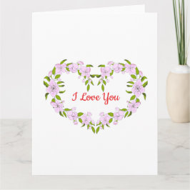 かわいいお花が好きだよ  カード