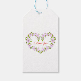 かわいいお花が好きだよ  ギフトタグ