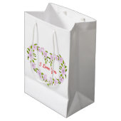 かわいいお花が好きだよ  ミディアムペーパーバッグ (正面アングル)