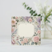 かわいいお花の招待状/お知らせ 招待状 (スタンド正面)