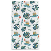 かわいいお茶のタイル スモールペーパーバッグ (裏面)