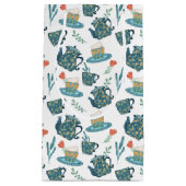 かわいいお茶のタイル スモールペーパーバッグ (正面)