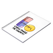 かわいいお菓子のペアで幸せに チェーンマスコット ノートブック (左側)