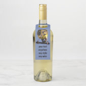 かわいいかいま見ブーイングの小鳥 ボトルネックタグ (ボトル)