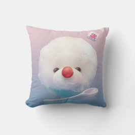 かわいいかき氷の犬 クッション