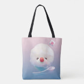 かわいいかき氷の犬 トートバッグ (裏面)