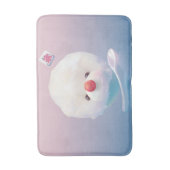 かわいいかき氷の犬 バスマット (正面縦)