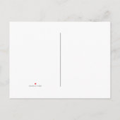 かわいいかき氷の犬 案内ポストカード (裏面)