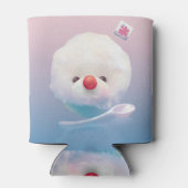 かわいいかき氷の犬 缶クーラー (裏面)