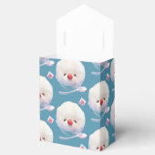 かわいいかき氷犬のパターン フェイバーボックス (オープン)