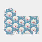 かわいいかき氷犬のパターン フェイバーボックス (折り畳みなし)