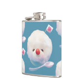 かわいいかき氷犬のパターン フラスク (左)