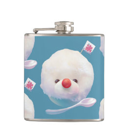 かわいいかき氷犬のパターン フラスク