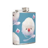 かわいいかき氷犬のパターン フラスク (右)