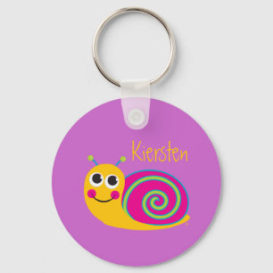 かわいいかたつむりKeychain キーホルダー