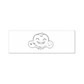 かわいいかぼちゃスタンプ セルフインキングスタンプ (デザイン)