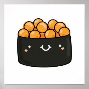 かわいいかわいいえびこ寿司 ポスター