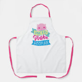 かわいいかわいいおもしろい引用文 |プ誇りを持ったルシエ・ホオマン エプロン (正面)