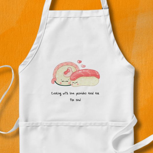 かわいいかわいいすし スタンダードエプロン