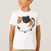 かわいいかわいいのさらさの子猫猫 Tシャツ (正面)