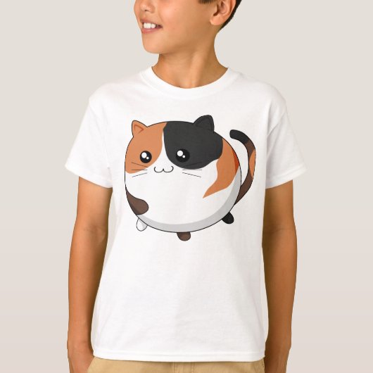かわいいかわいいのさらさの子猫猫 Tシャツ (正面)