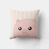かわいいかわいいのぽっちゃりしたピンクのブタ クッション (裏面)