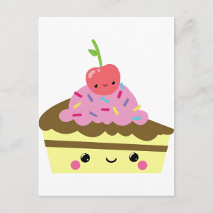 かわいいかわいいのアイスクリーム ポストカード