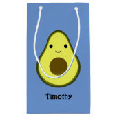 かわいいかわいいのアボカド スモールペーパーバッグ (裏面)