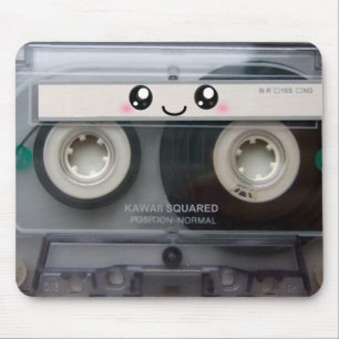 かわいいかわいいのカセットテープ マウスパッド