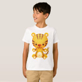 かわいいかわいいのトラ Tシャツ (正面フル)