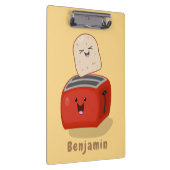 かわいいかわいいのトーストと赤トースター漫画 クリップボード (右)