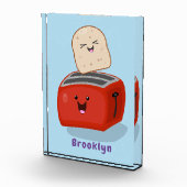 かわいいかわいいのトーストと赤トースター漫画 フォトブロック (右)