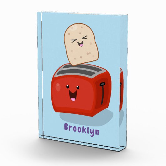 かわいいかわいいのトーストと赤トースター漫画 フォトブロック (右)